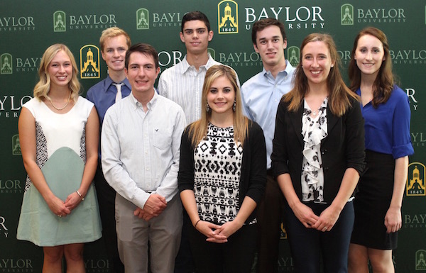 A portion of the inaugural class of Hillis Scholars